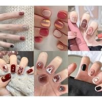 ネイルチップ6セット 楽天市場】新発想ジェルでできたネイルチップ 選べる 9種類 110〜130枚